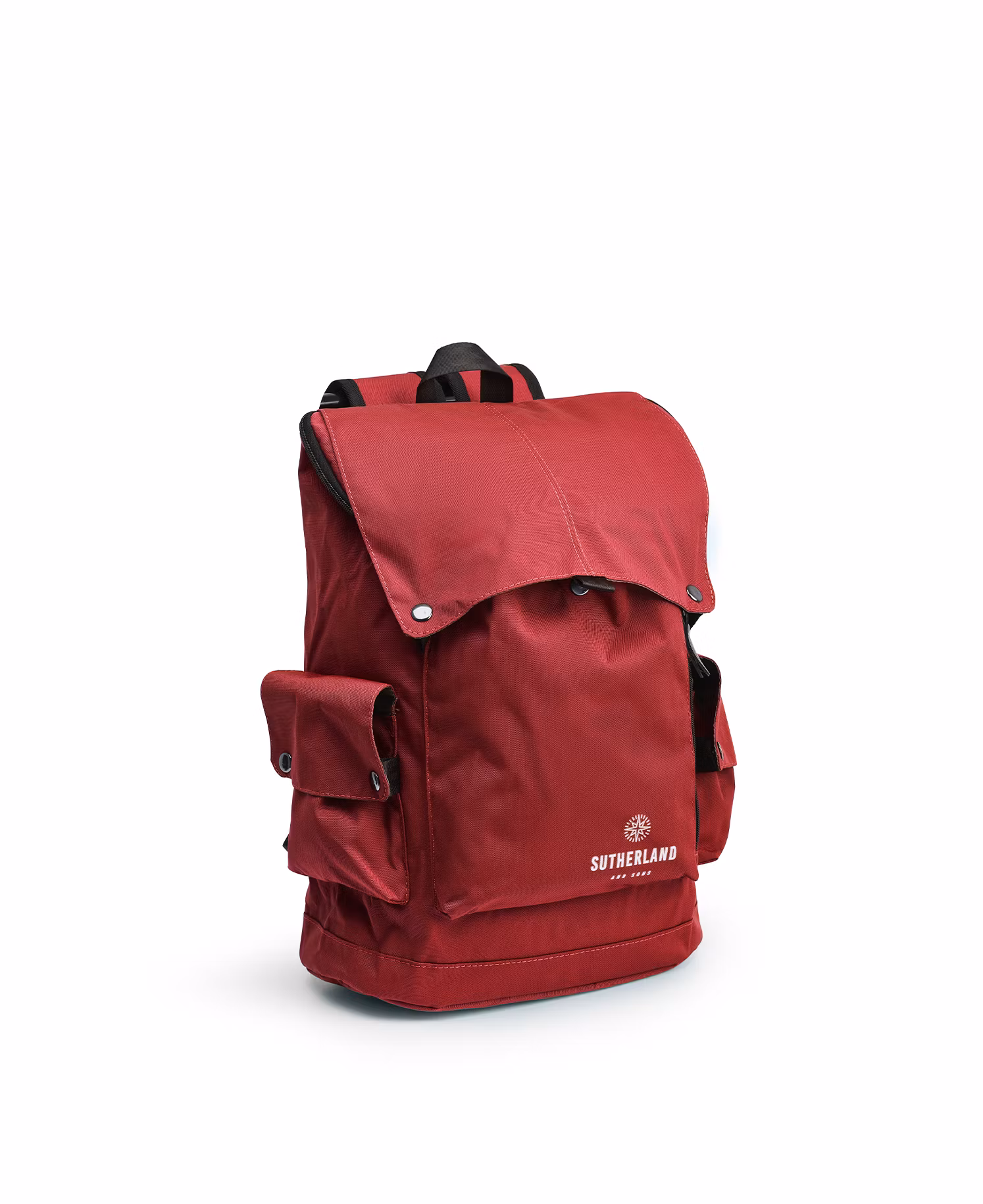 SNYGG RYGGSÄCK I CANVAS FRÅN SUTHERLAND & SONS – RED