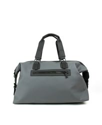TRENDIG DUFFELBAG I NYLON FRÅN SUTHERLAND & SONS – GRÅ