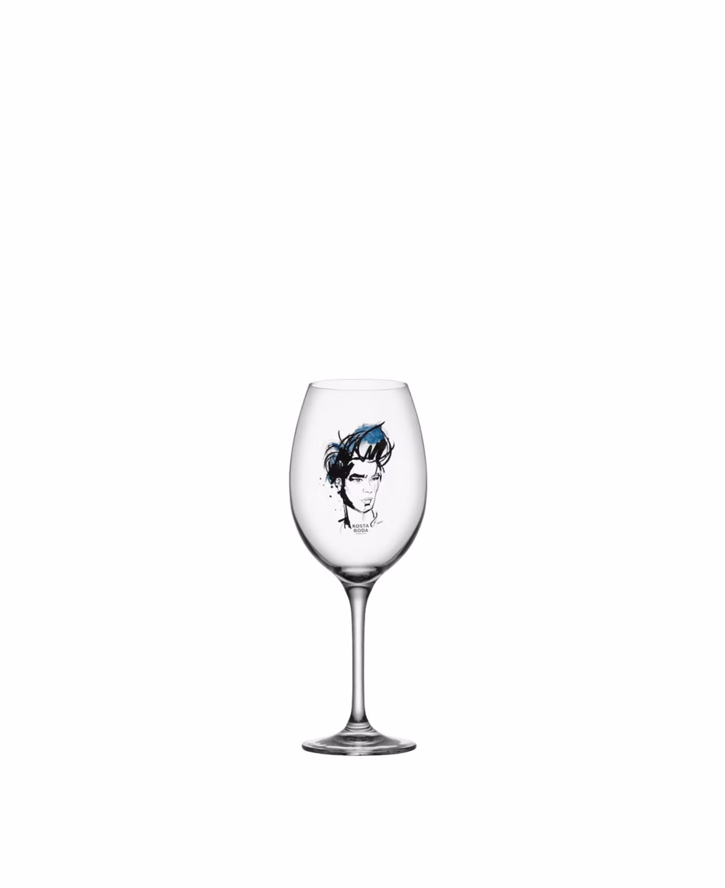 Kosta boda All about you/miss him blå 2-pack 52cl