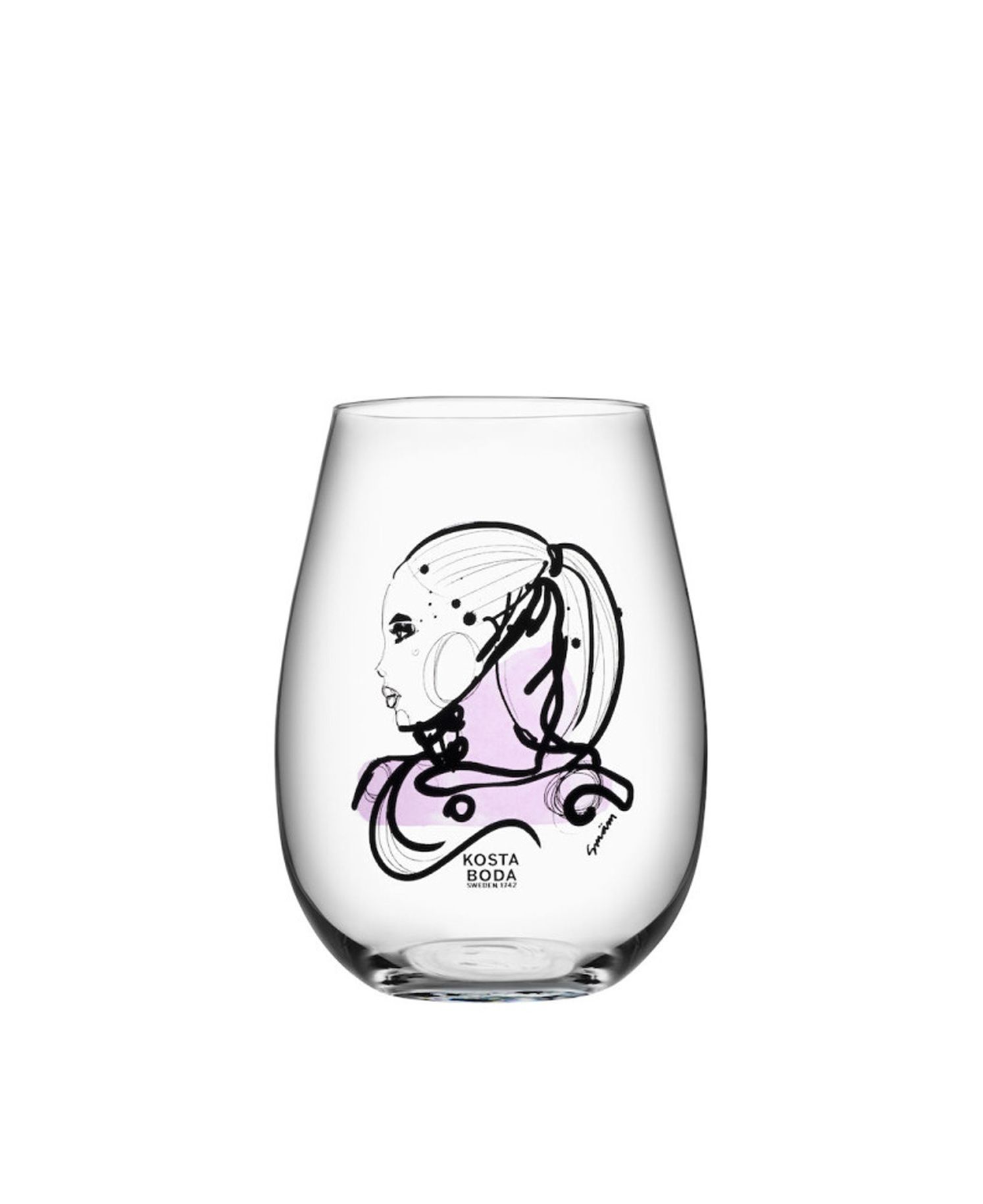 Kosta boda All about you love you tumblerglas 57cl 2 pack