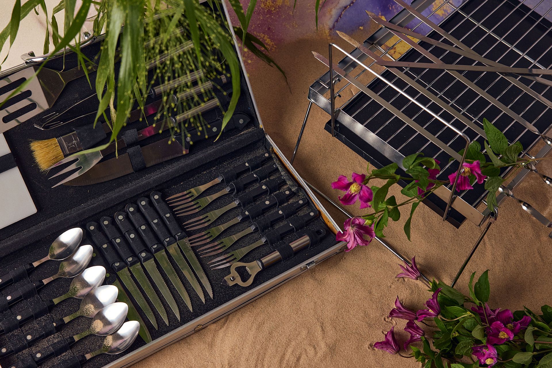 KOMPLETT GRILLSET – 26 DELAR