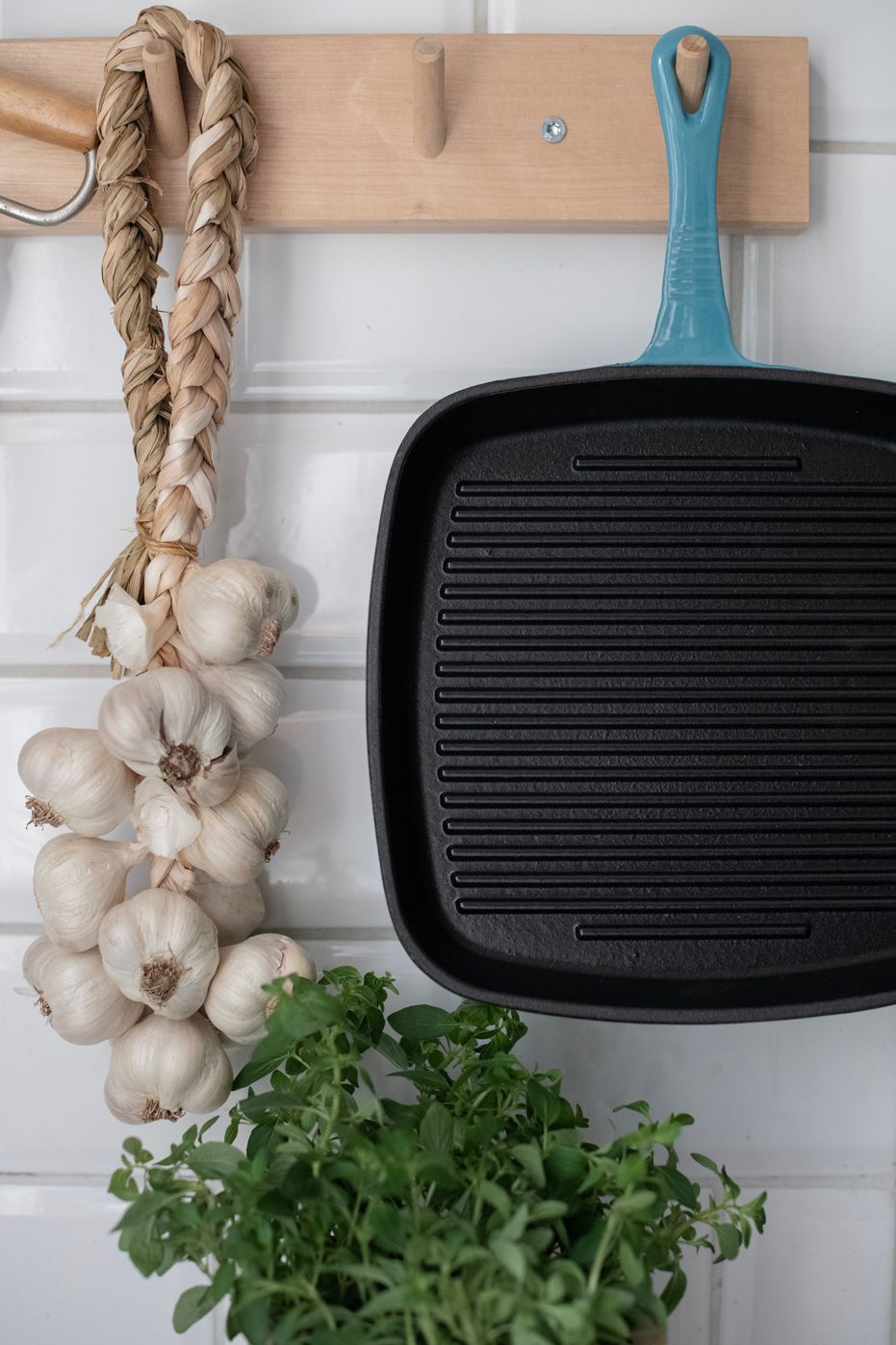 Grillpanna från Jernverket 24 cm - Turkos