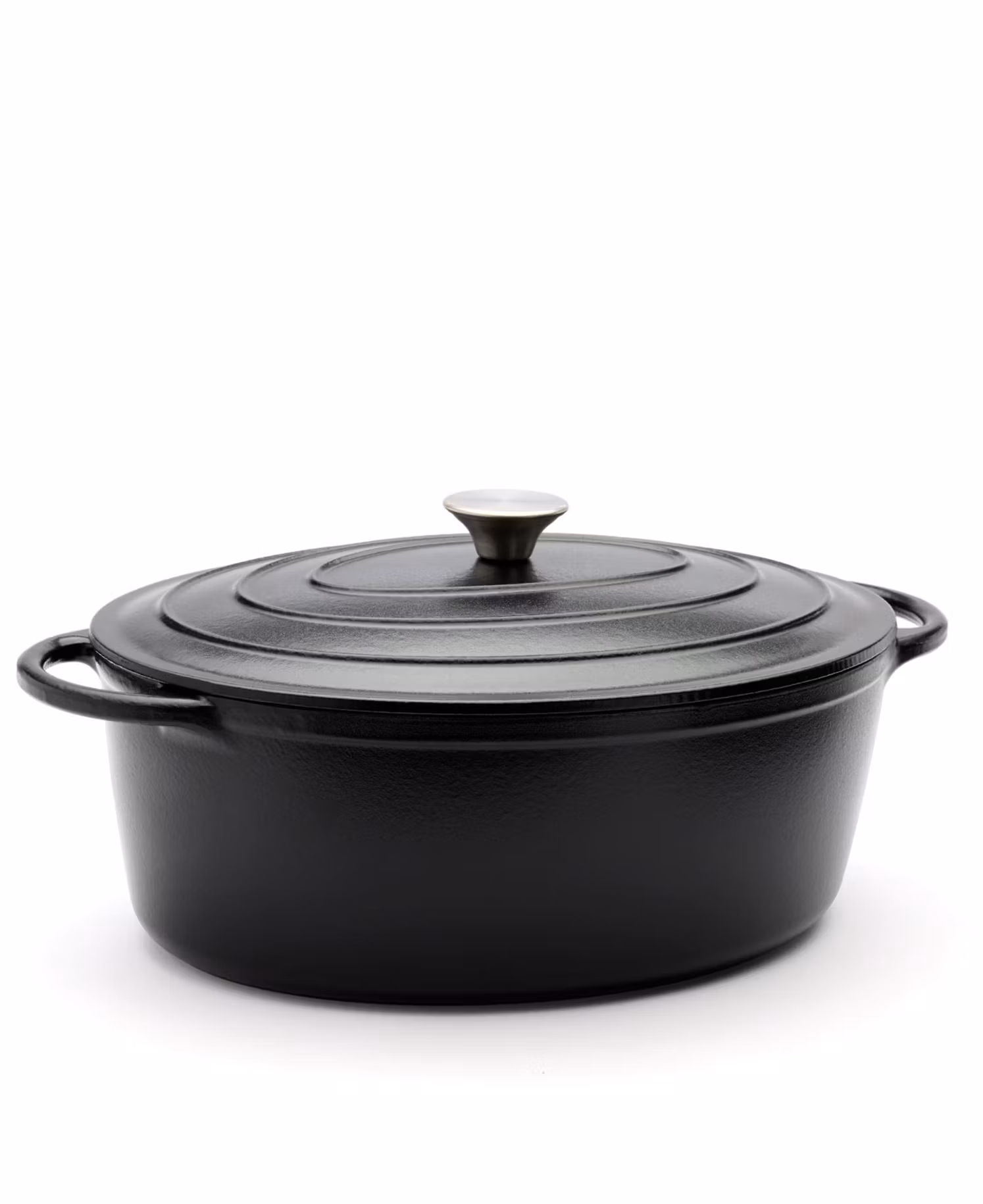 Oval Gjutjärnsgryta från Jernverket 8L - Oscuro Mate