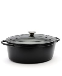 Oval Gjutjärnsgryta från Jernverket 8L - Oscuro Mate