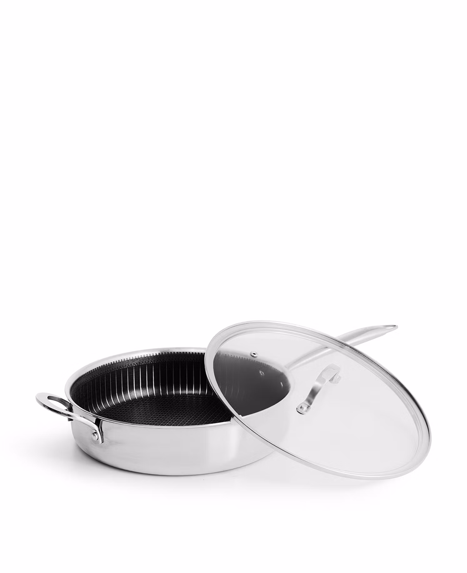Traktörpanna nonstick med glaslock från Jernverket 28 cm