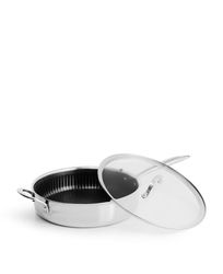 Traktörpanna nonstick med glaslock från Jernverket 28 cm