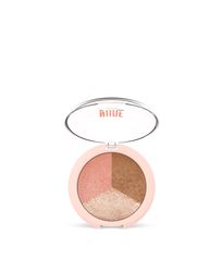 GR NUDE LOOK BAKED TRIO FACE POWDER