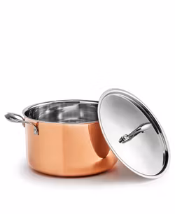 Elegant gryta med koppar från Jernverket 24 cm