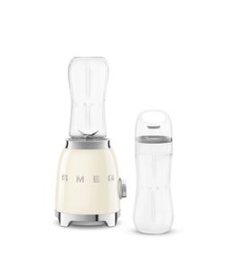 Smeg - Sportblender Cremevit, Högblank 50's Style