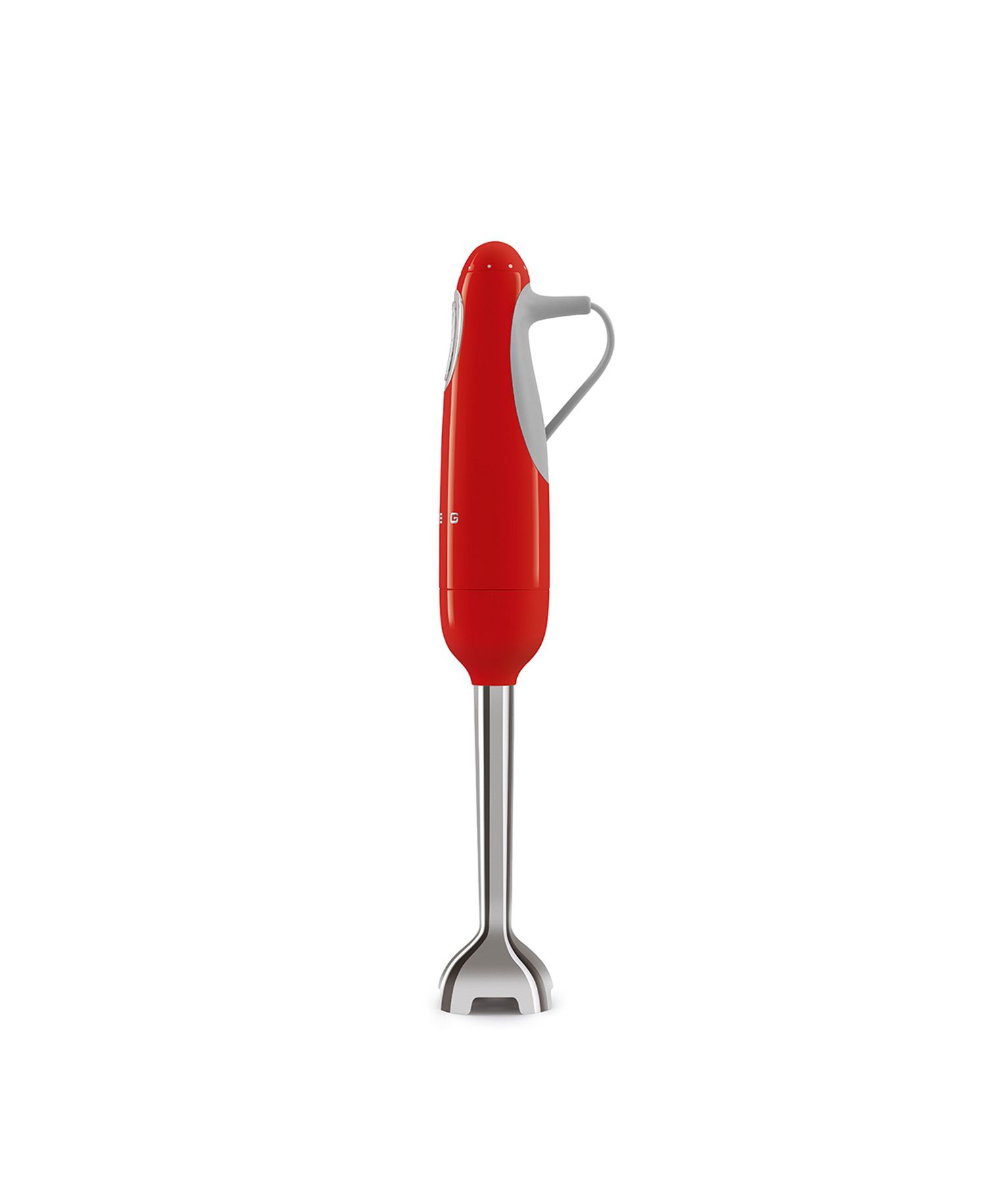 Smeg - Stavmixer Röd, Högblank 50's Style