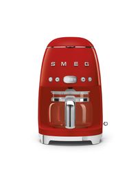 Smeg Kaffebryggare Röd, Högblank 50's Style