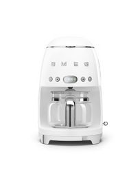 Smeg Kaffebryggare Vit, Högblank 50's Style