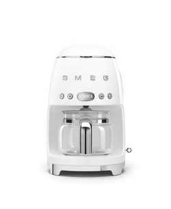 Smeg Kaffebryggare Vit, Högblank 50's Style