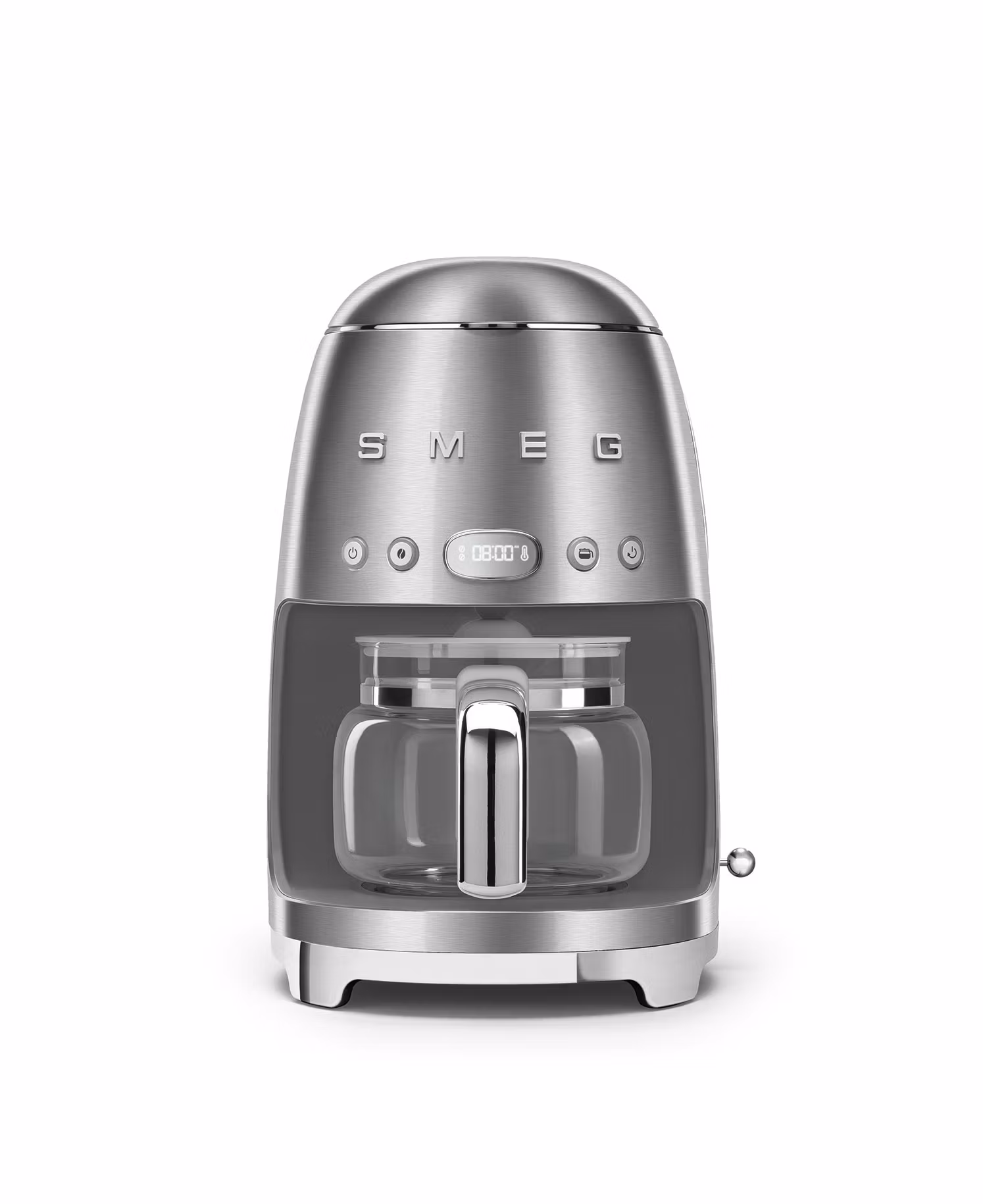Smeg Kaffebryggare Rostfritt stål, Borstad 50's Style