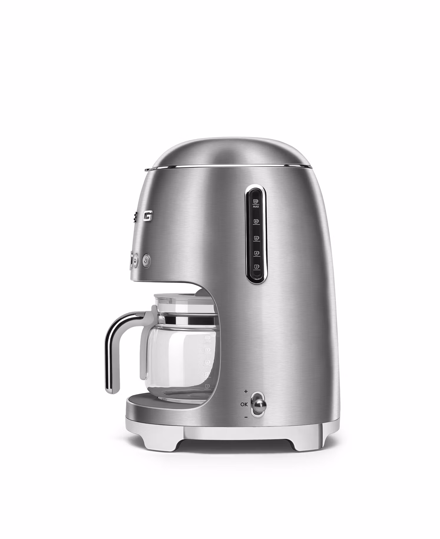 Smeg Kaffebryggare Rostfritt stål, Borstad 50's Style