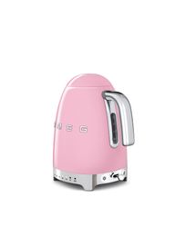 Smeg Vattenkokare med variabel temperatur Rosa, Högblank 50's Style