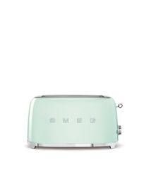 Smeg - Brödrost för 4x2 skivor Pastellgrön, Högblank 50's Style