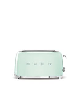 Smeg - Brödrost för 4x2 skivor Pastellgrön, Högblank 50's Style