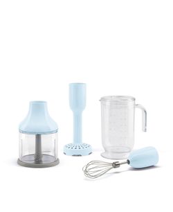 Smeg Mixerset Pastellblå – 4 Tillbehör för Stavmixer