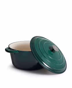 Stor Gjutjärnsgryta från Jernverket 7L - Verde Oscuro