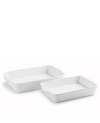 Snyggt set om 2 ugnsformar från Jernverket - Glossy White