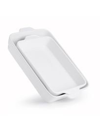 Snyggt set om 2 ugnsformar från Jernverket - Glossy White