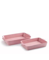 Snyggt set om 2 ugnsformar från Jernverket - Glossy Pink