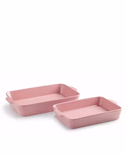 Snyggt set om 2 ugnsformar från Jernverket - Glossy Pink