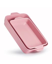 Snyggt set om 2 ugnsformar från Jernverket - Glossy Pink