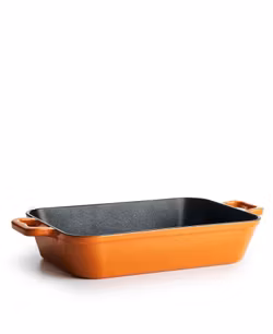 Jernverket Ugnsform i Gjutjärn 40cm - Orange