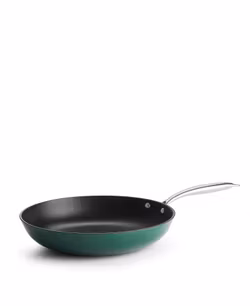 Stekpanna i Gjutjärn med keramisk beläggning från Jernverket 28cm - Grön