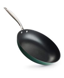 Stekpanna i Gjutjärn med keramisk beläggning från Jernverket 28cm - Grön