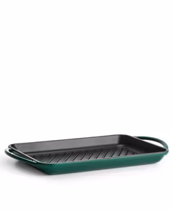 Jernverket Grillbricka i Gjutjärn 33cm - Grön
