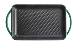 Jernverket Grillbricka i Gjutjärn 33cm - Grön