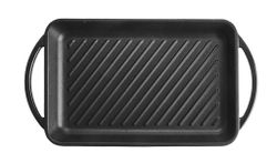 Jernverket Grillbricka i Gjutjärn 33cm - Svart