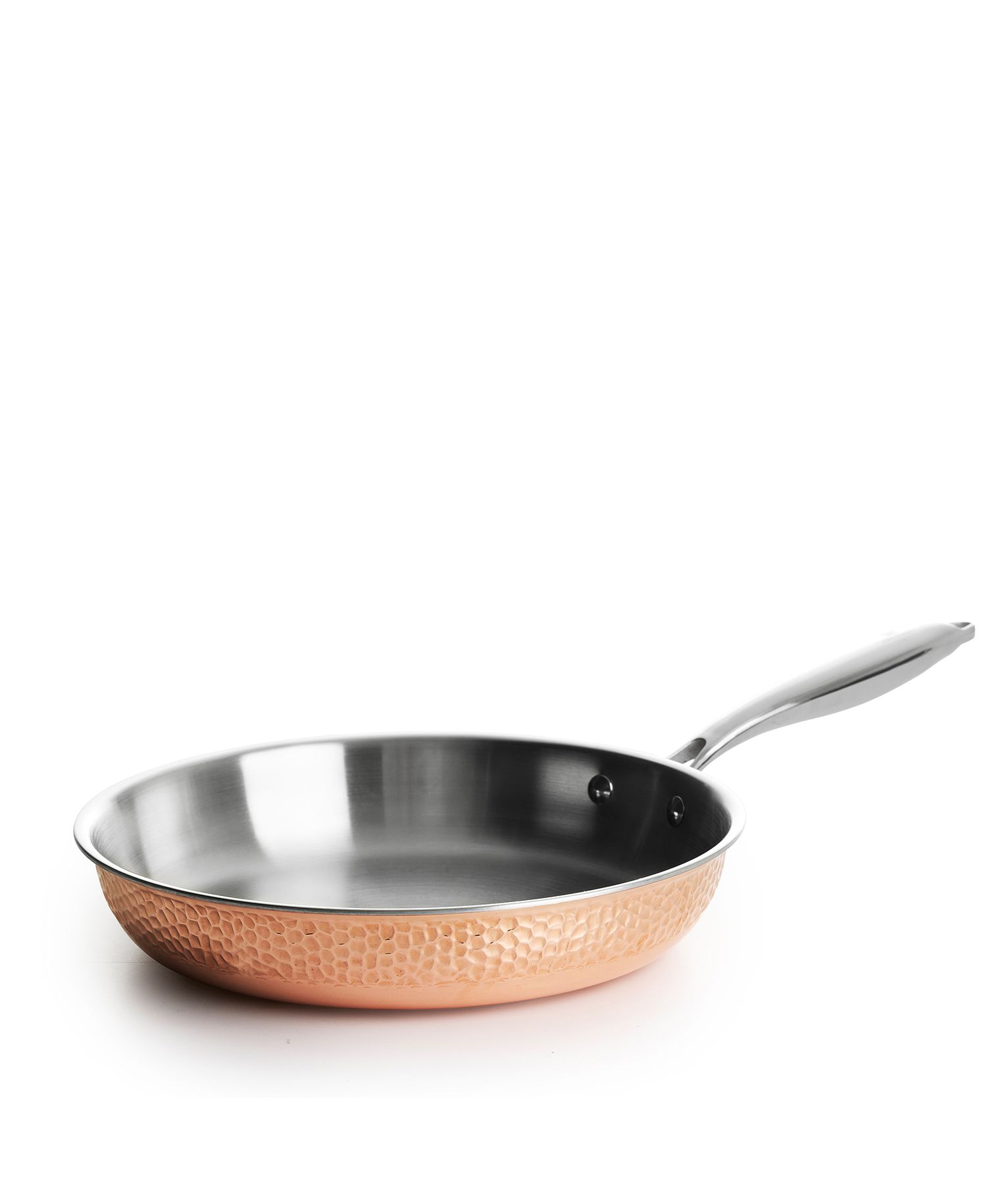 Jernverket hamrad kopparstekpanna 28 cm