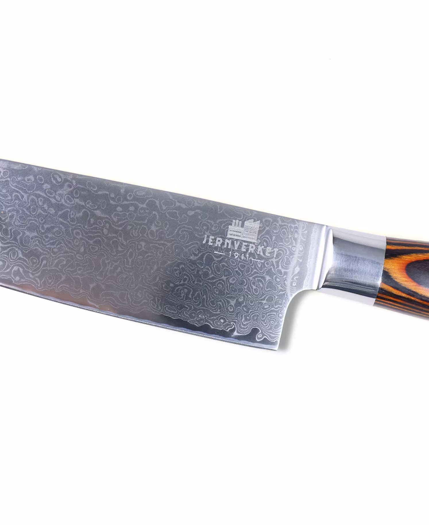 Jernverkets kockkniv – Nordic Damascus