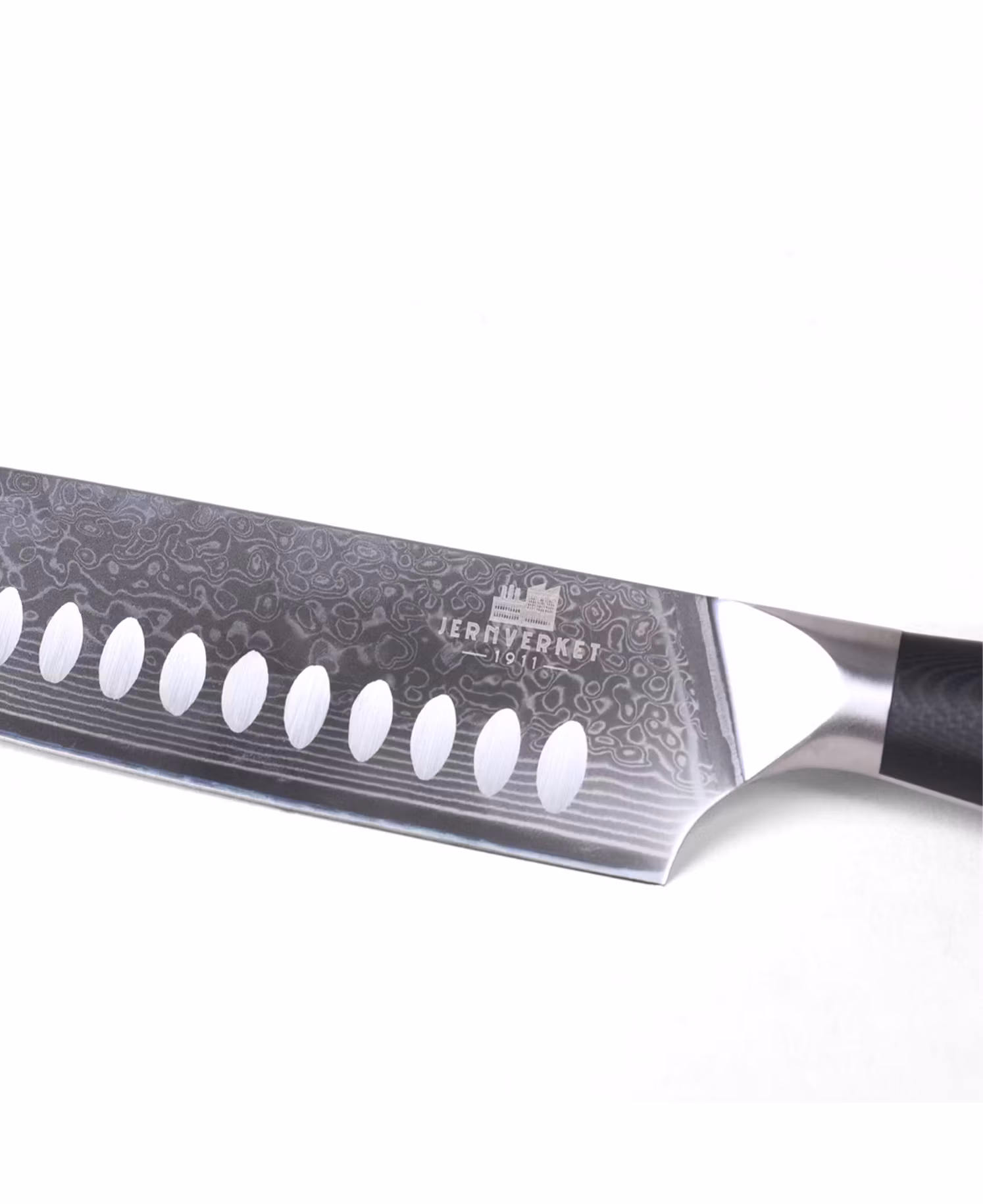 Jernverkets Miyaro Santoku Damaskus kniv