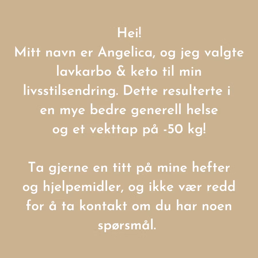 Lavkarbo med Angelica