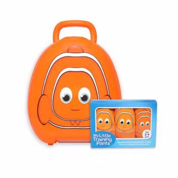 My Carry Potty potta Vuokkokala ja Pottaharjoitteluhousut