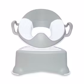 My Carry Potty lasten WC-istuin ja jakkara Pastellin harmaa