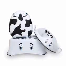 My Carry Potty Lasten potta, WC-istuin ja jakkara - Pottaharjoittelu Lehmä