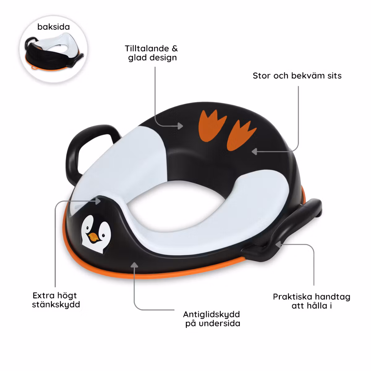 My Carry Potty pottaharjoittelu Pingviini
