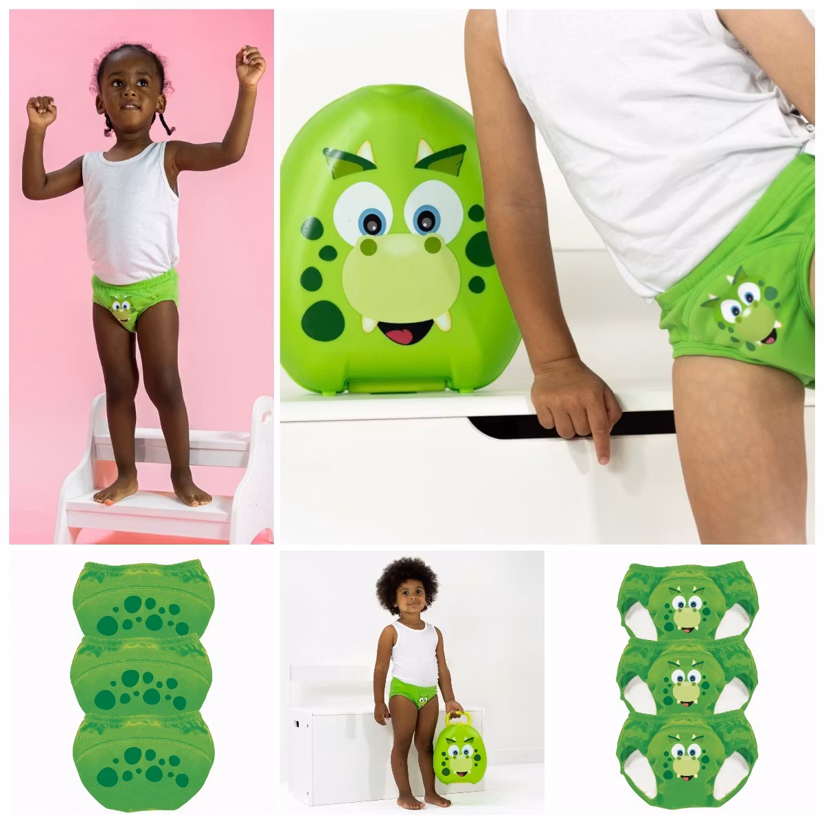 My Carry Potty  Pottaharjoitteluhousut Dinosaurus 3-pakkaus