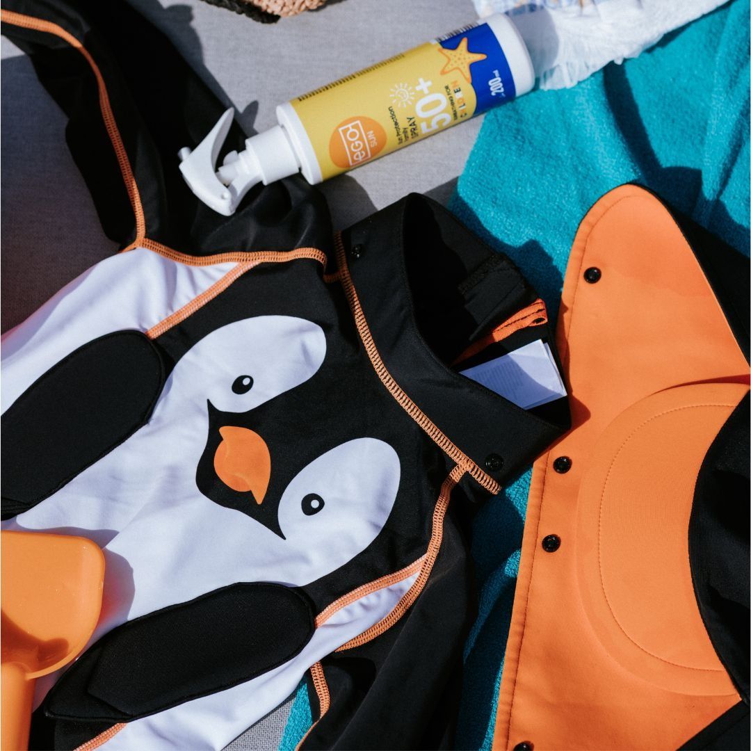 My Carry Potty UV-uimapuku lapselle - Pingviini