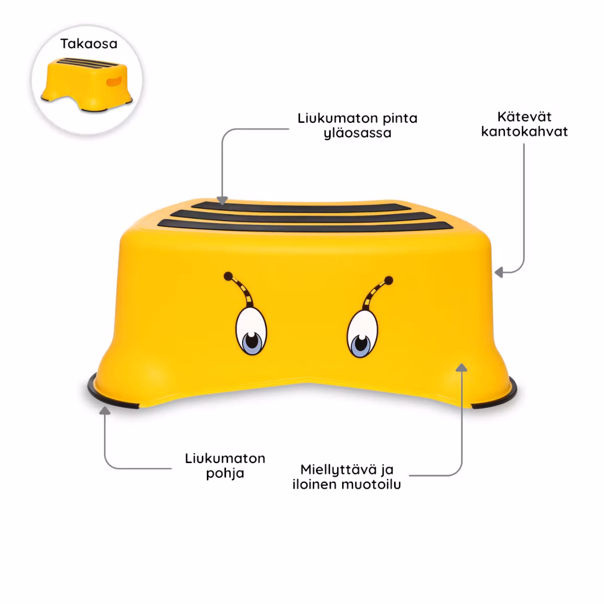 My Carry Potty lasten WC-istuin ja jakkara Kimalainen