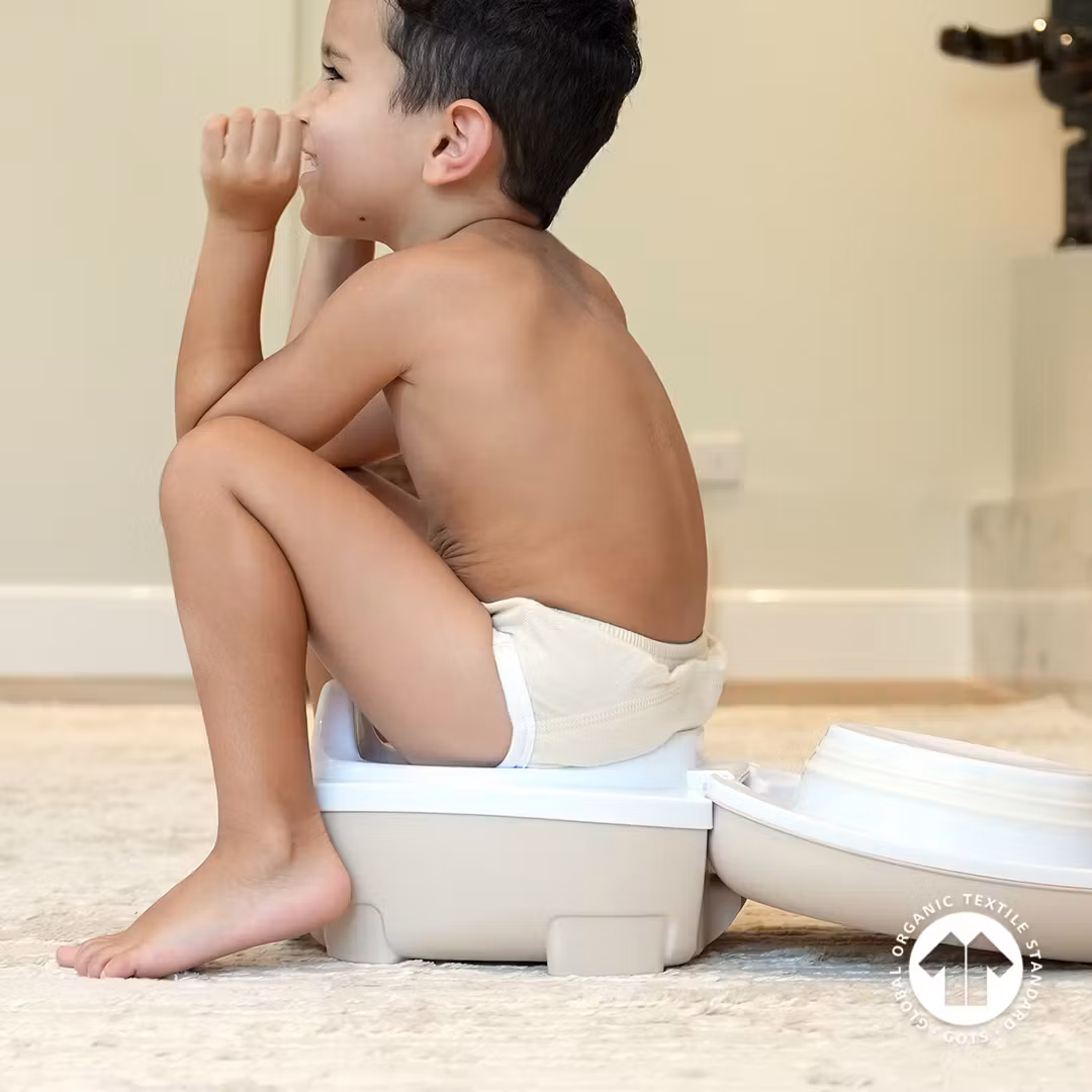 My Carry Potty potta Luonnollinen beige ja Pottaharjoitteluhousut