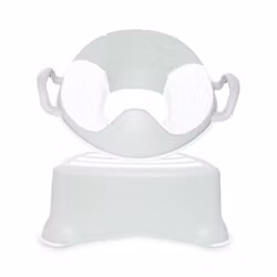 My Carry Potty lasten WC-istuin ja jakkara Pastellin harmaa