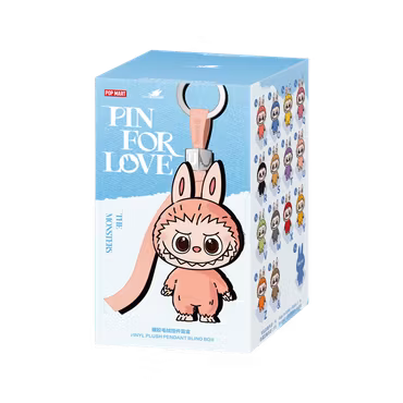 POP MART THE MONSTERS PIN FOR LOVE SERIES-Single Box - Öppen Box - Bokstaven "Z"