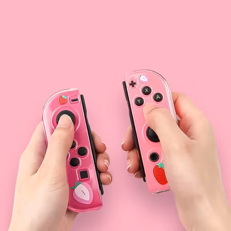 Jordgubbs Nintendo switch skal